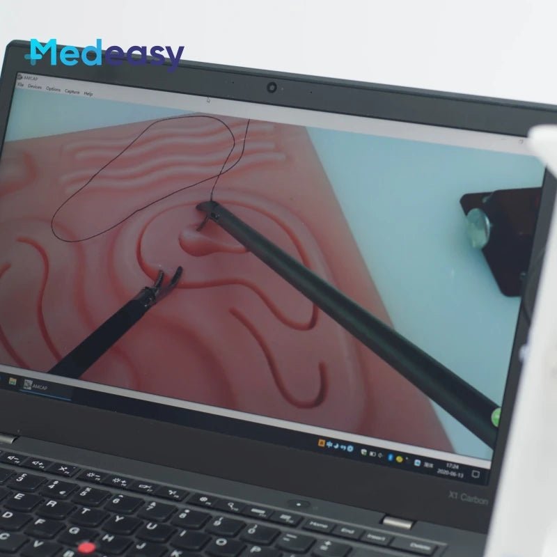 Medical Supplies & Equipment Laparoscopic Simulator Trainer Endoscope USB Camera show display on a computer screen
