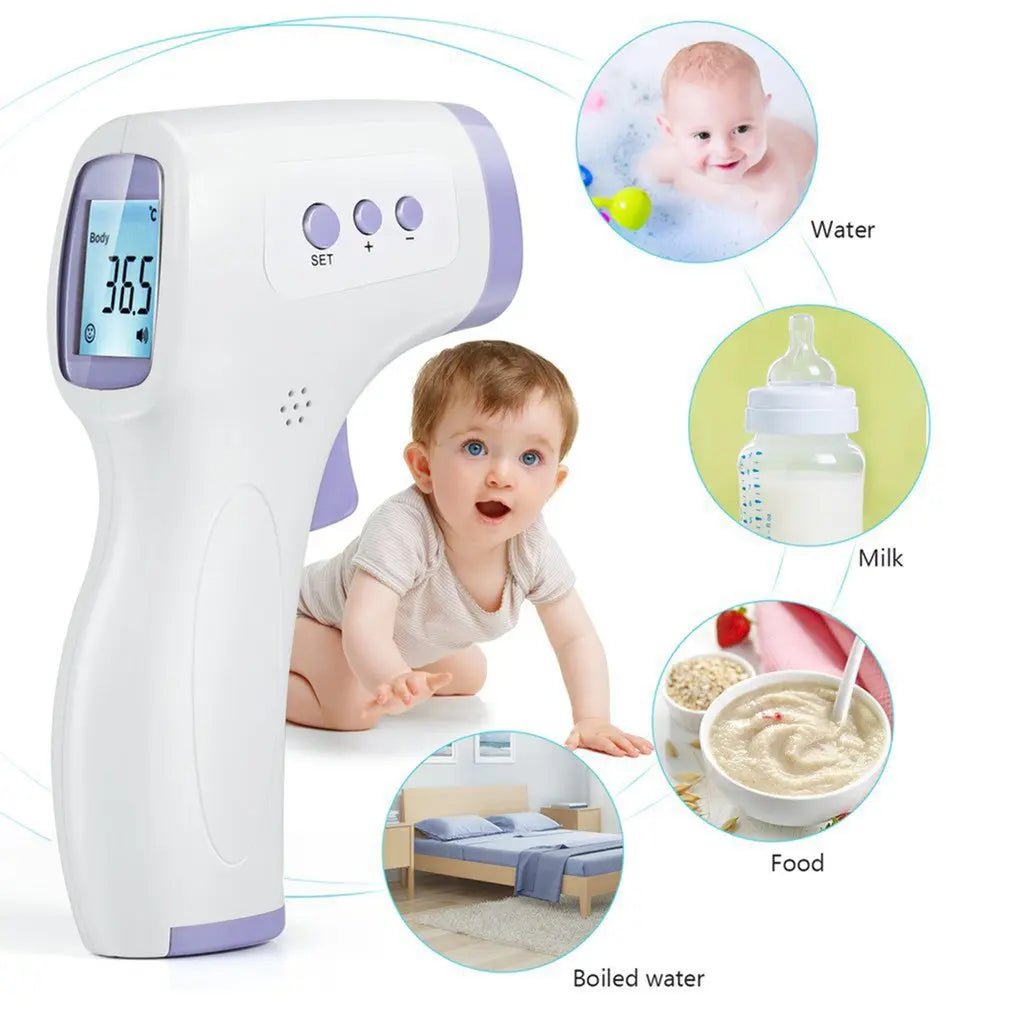 Medical Supplies & Equipment Medical Portable Non-Contact IR Thermometer where to use Baby water, baby milk, baby food, baby room