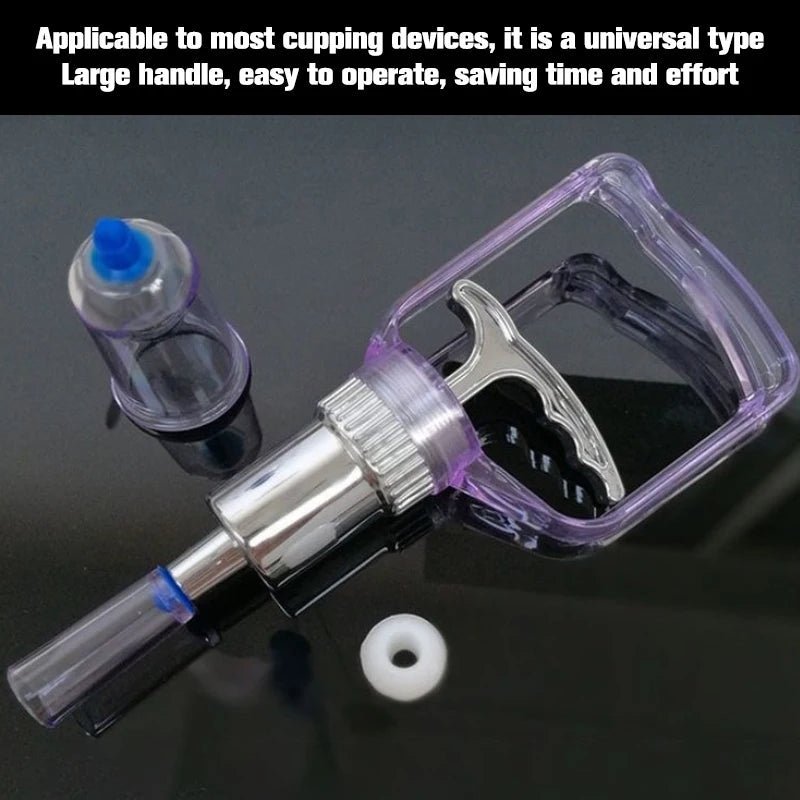 Medical Supplies & Equipment Medical Vacuum Air Gun Vacuum Cupping Suction Tool Shown large handle to operate