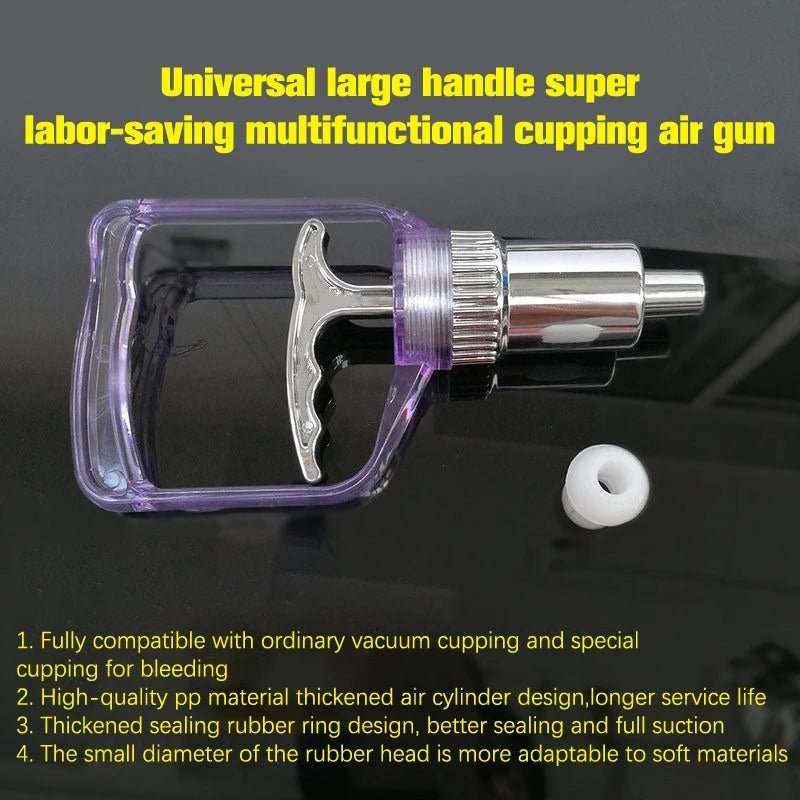 Medical Supplies & Equipment Medical Vacuum Air Gun Vacuum Cupping Suction Tool Shown Universal super large handle to operate