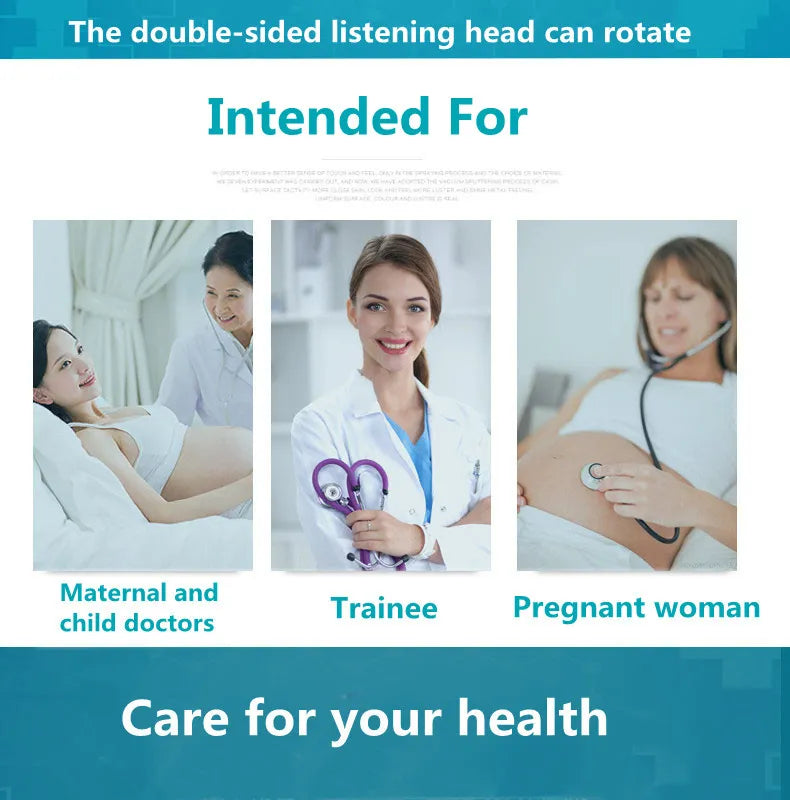 Medical Supplies & Equipment Stethoscope, High Quality, Double tube Medical intended for doctors, nurses Trainee, Patients, Pregnant woman, Childs.