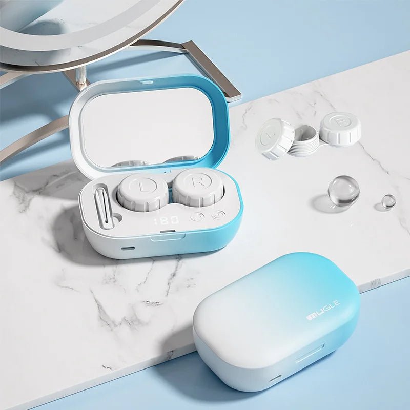 Personal Health Care Contact lens cleaner green white box picture