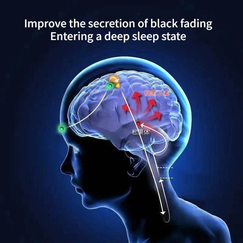 Personal Health Care EMS Pink Colour Stimulator Headache-Insomnia Relief (USB) improve the secretion of black fading Entering a deep sleep state