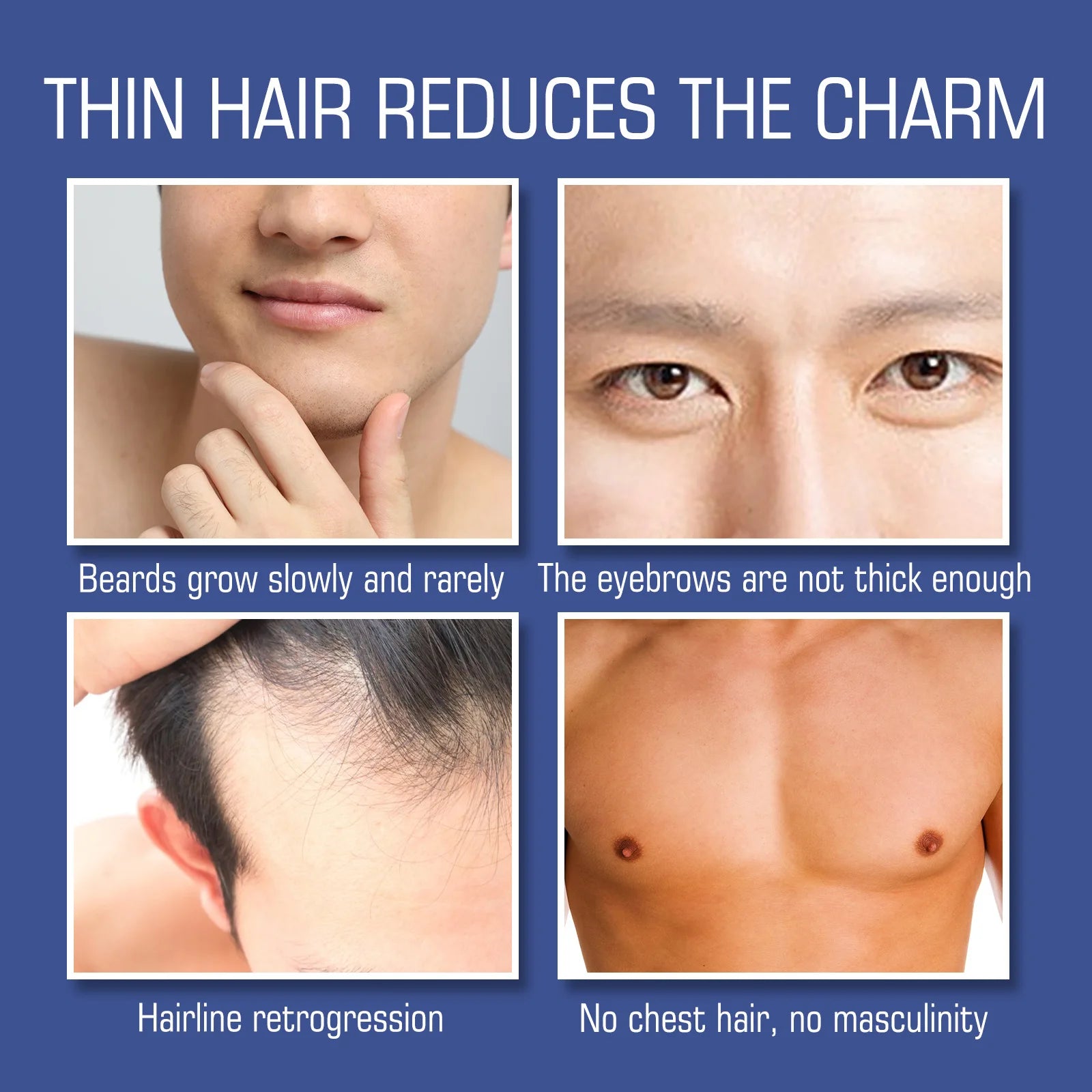 Personal Health are men's beard growth fluid thin hair reduces charm picture