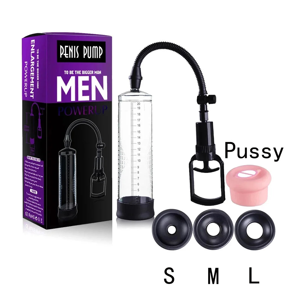 Personal Health Care, Penis pump vacuum for Men, size of ring like pussy