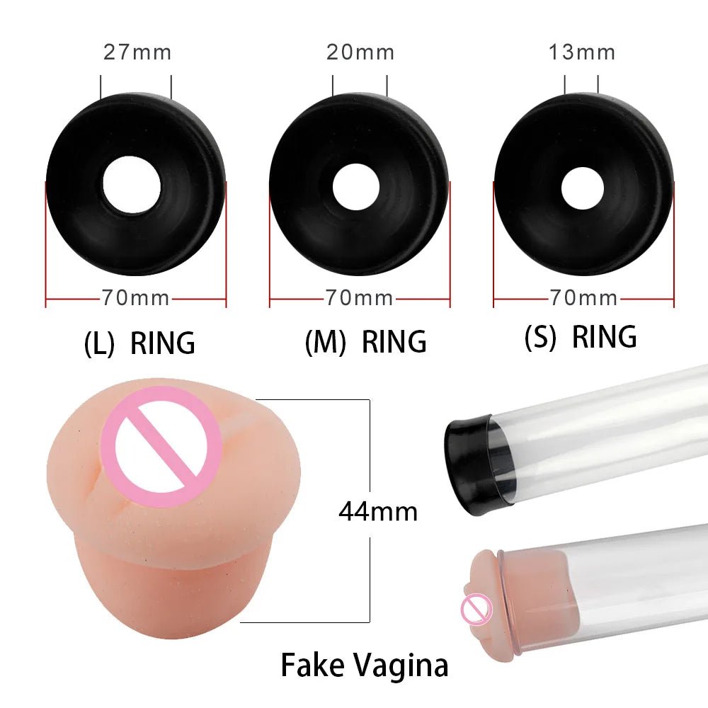 Personal Health Care, Penis pump vacuum for Men, size of the ring in mm