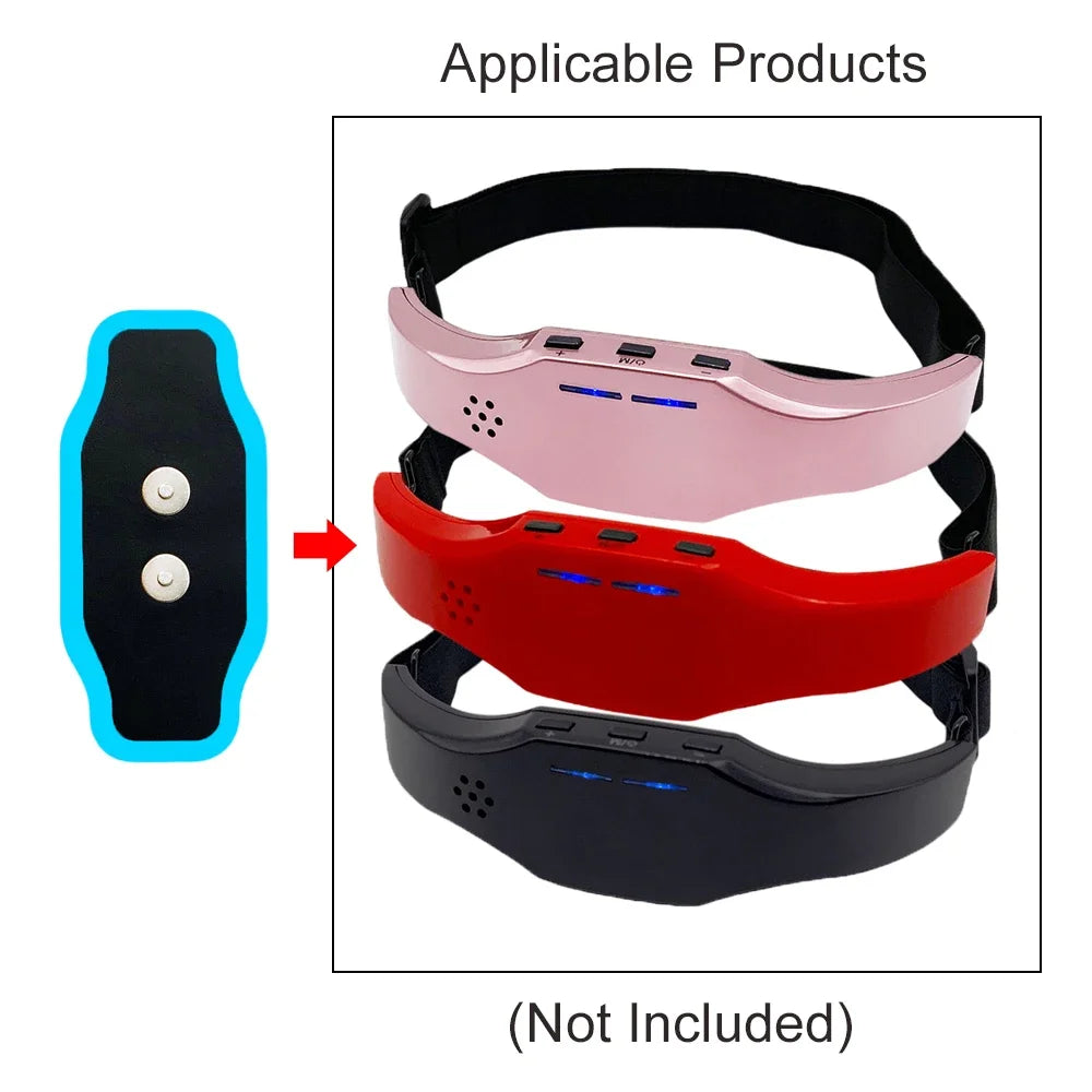 Personal Health Care, Replacement Electrode Pads (Migraine device) Applicable Products Pink Black and Red colour (not included)