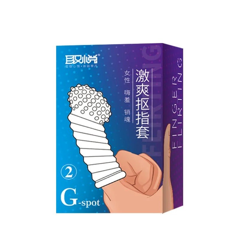 Wellness G-Spot Finger Sleeve condoms