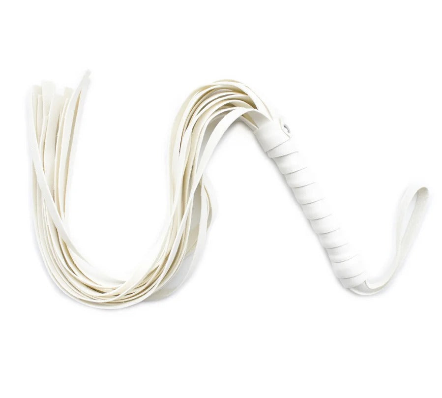 Leather Spank Whip for Geisha Massage