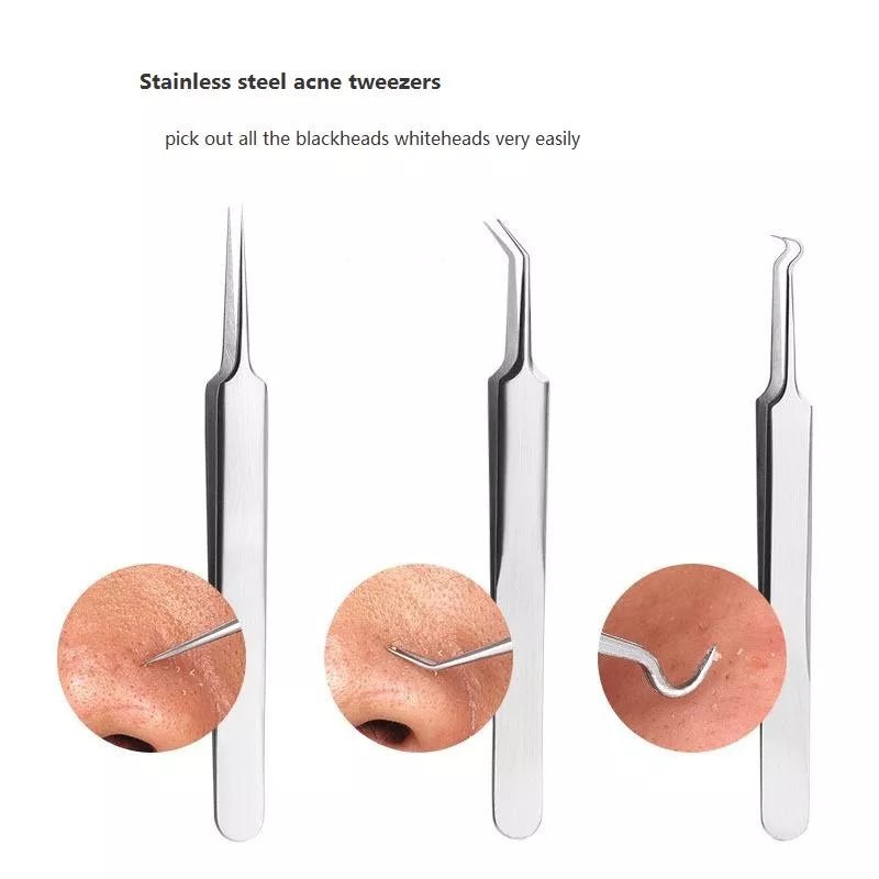 Acne Blackhead Remover Needle Stainless-Steel