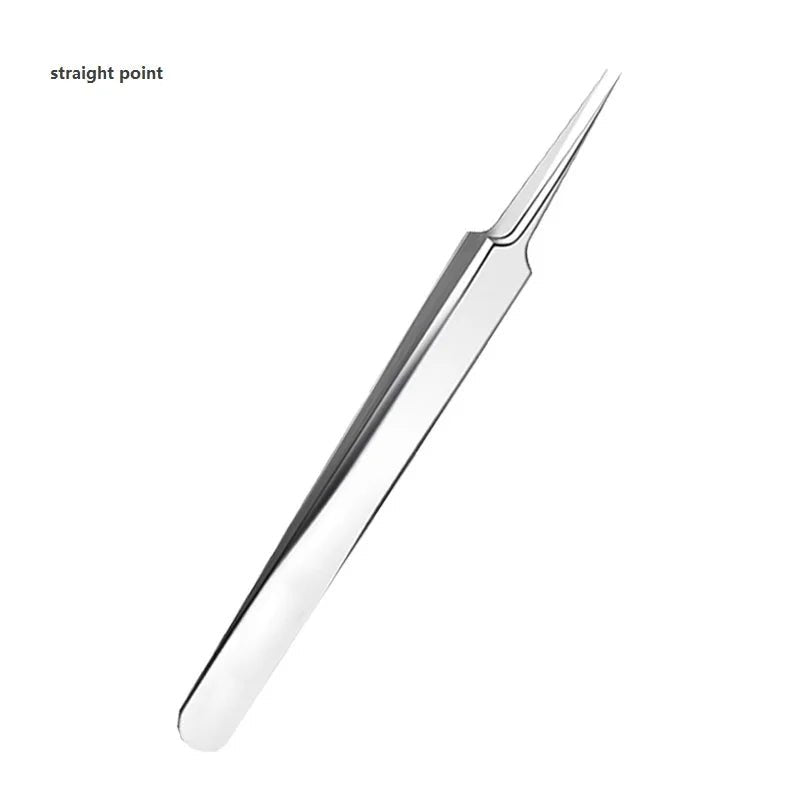 Health care products Acne Blackhead Remover Needle Stainless-Steel anti-allergic tweezers material 1 piece offers Straight point tool shown