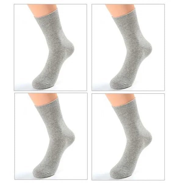 Health care products Diabetic Socks Hypertensive Patients, 4 Pairs of Grey Colour offers shown