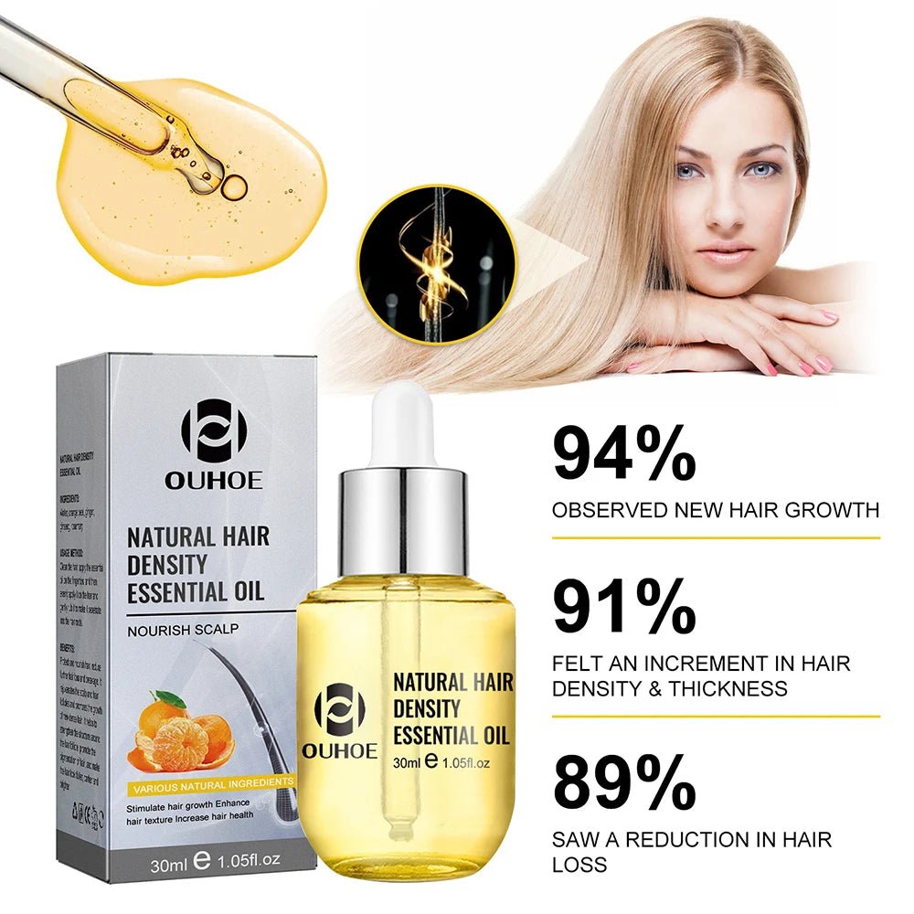 Health care products Hair Growth Massage Comb EMS RF Electric Effect and Percentage of observe new hair growth after use