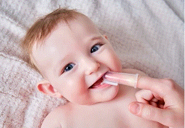 Free Picture of care of baby teeth - Blog: Care of a baby (ears, hairs, nails and teeth)