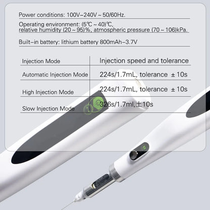 Dentistry Supplies Equipment Oral Anaesthesia Syringe Wireless Rechargeable
