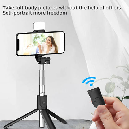 Mini Selfie Stick Foldable Tripod