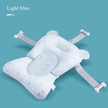 Wellness Foldable Baby Bath tub Seat Support Mat White Colour