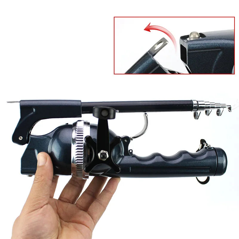 Portable Telescopic Fishing Rod Stainless Steel