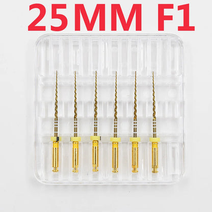 Nickel titanium flexible files 21/25 mm