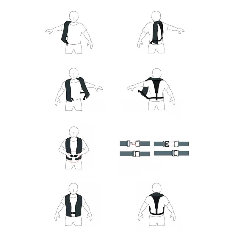 Professional Automatic Inflatable Safety Life Jacket