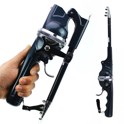 Portable Telescopic Fishing Rod Stainless Steel