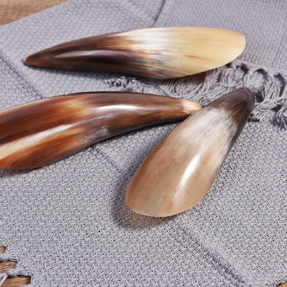 Natural Ox Horn Geisha Massager Scraping