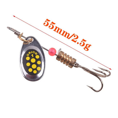 Fishing Wobblers Spoon Spinners Lures 3.5 - 5.5 g