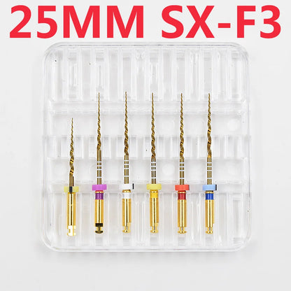 Nickel titanium flexible files 21/25 mm
