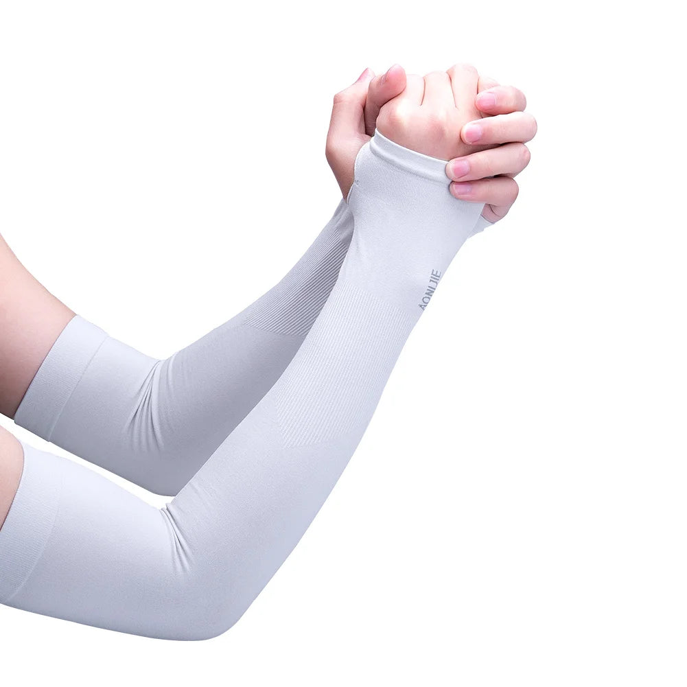 Fitness UV Sun Protection Cooling Arm Sleeve