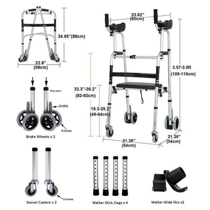 JayCreer Stand Upright Walkers