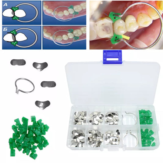 Dental Sectional Matrix Contoured Stainless Steel