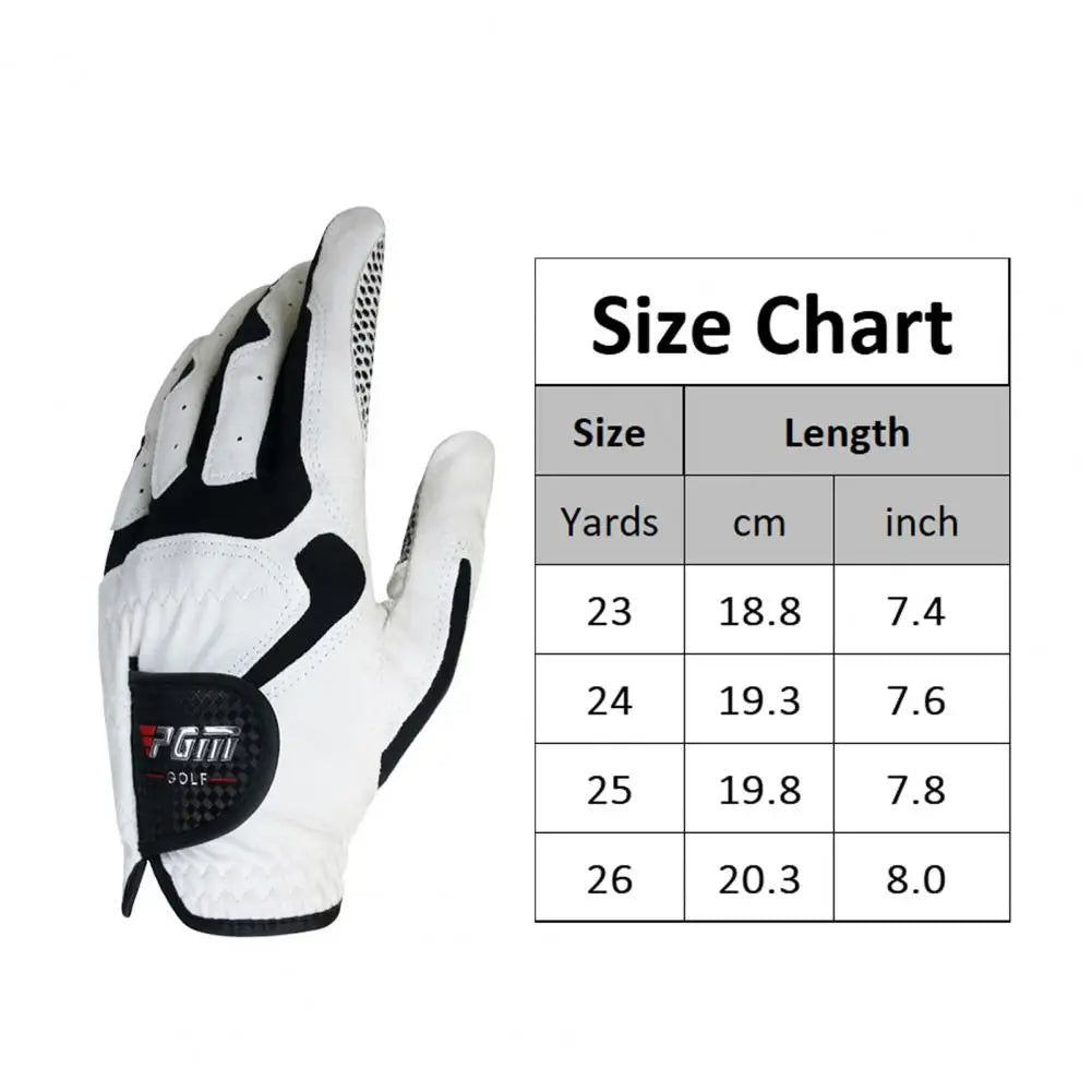 PGM Golf Left Hand Gloves Anti Slip Breathable