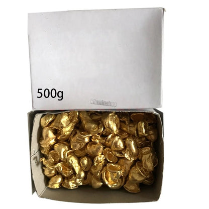Dentistry Supplies Equipment 470 g yellow metal alloy, to cast a crown.