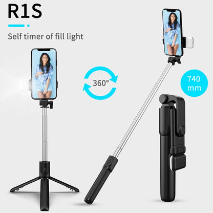 Mini Selfie Stick Foldable Tripod