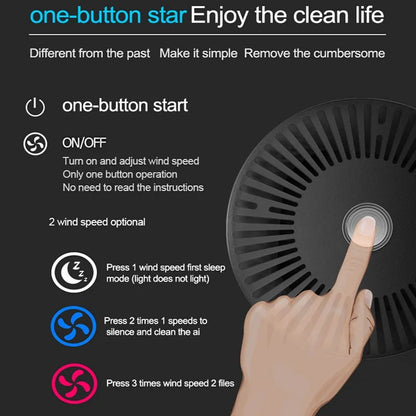 Wellness Air Purifier Filters Desktop for home or car (No HEPA Filters)