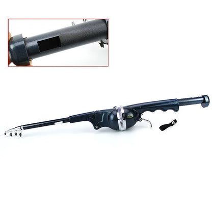 Portable Telescopic Fishing Rod Stainless Steel