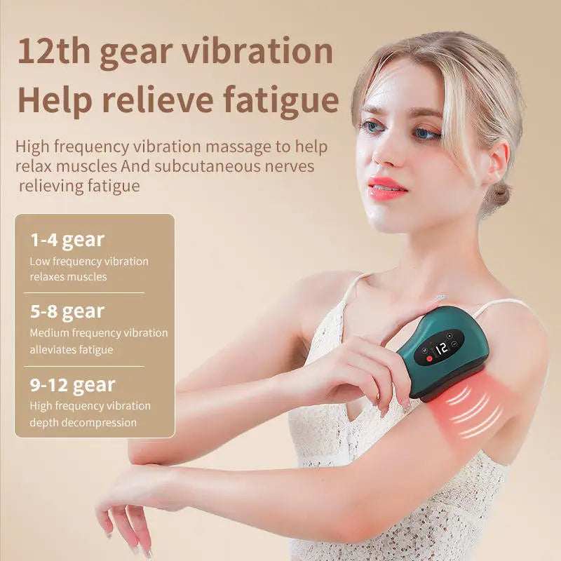 GLENN Smart Electric Geisha Heat Therapy Massager