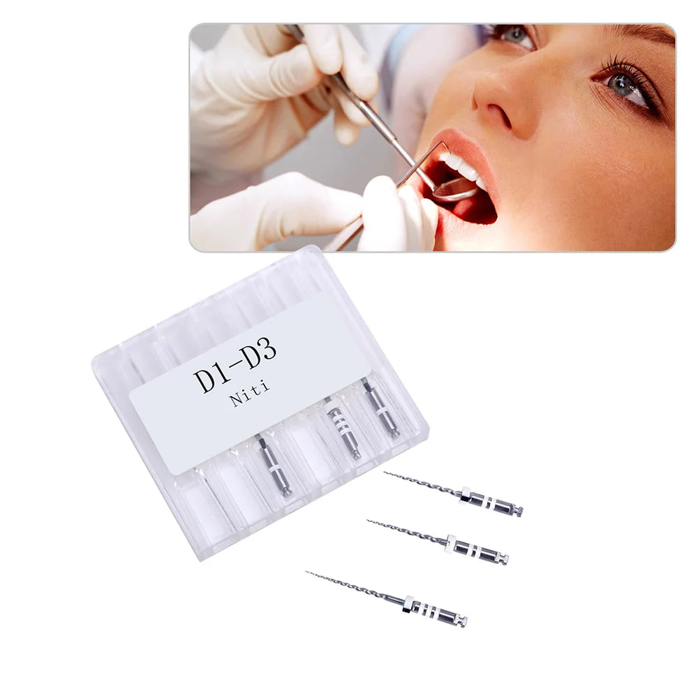 Dental Pretreatment Engine Root Canal File D1-D3  (6pcs/Box)