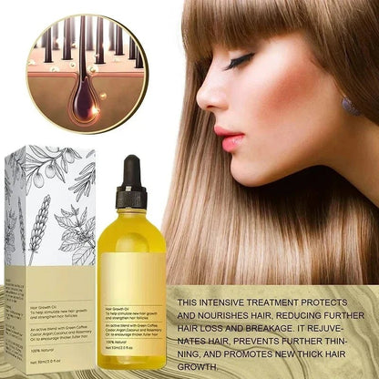 Personal Health Care Fast Hair Growth Oil Treatment Unisex