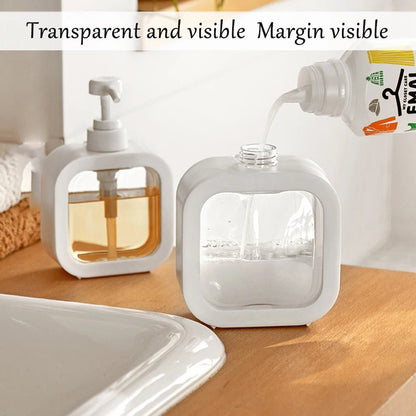 Wellness Refillable Bathroom Empty Bottle Dispenser