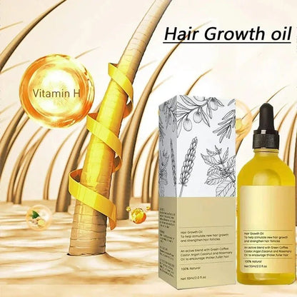 Personal Health Care Fast Hair Growth Oil Treatment Unisex