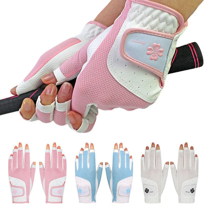 Women's Non-Slip Silicone Golf Gloves