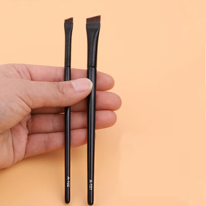 Wellness Professional Super Thin Brow Contour Eyebrow Eyeliner Brush  (5/10/20/50 Pieces)