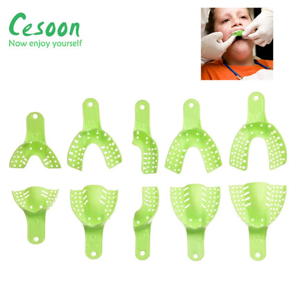 Plastic Dental Impression Tray Autoclave (10Pcs/Set)