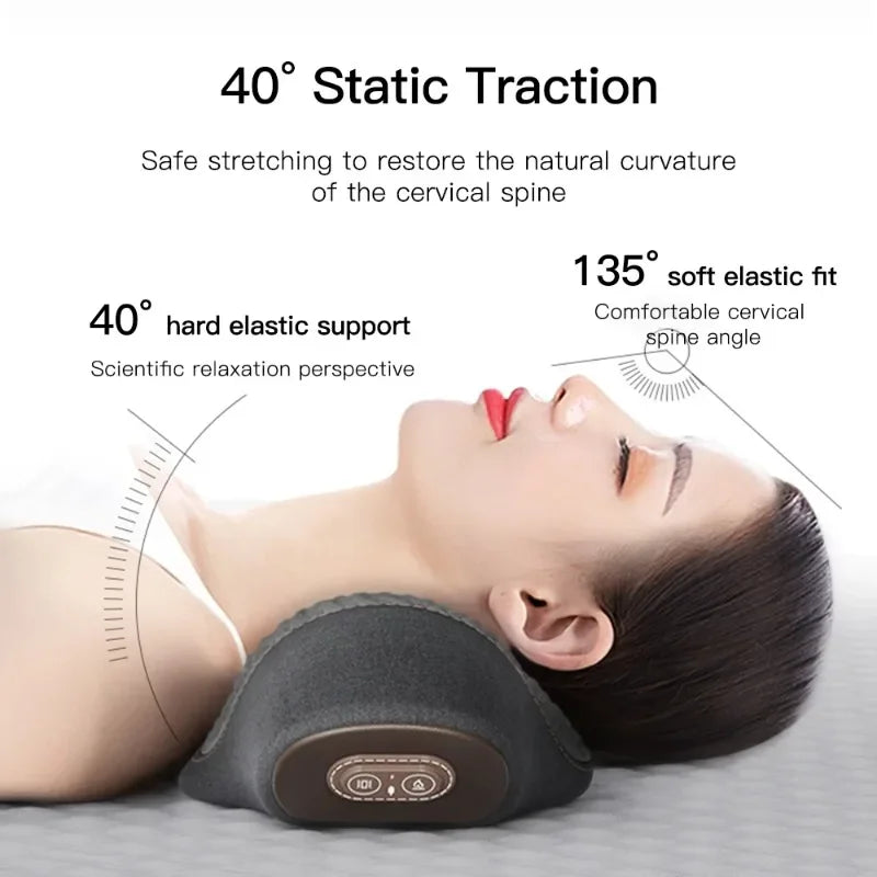 Electric Neck Heathing Vibration Massager  Pillow