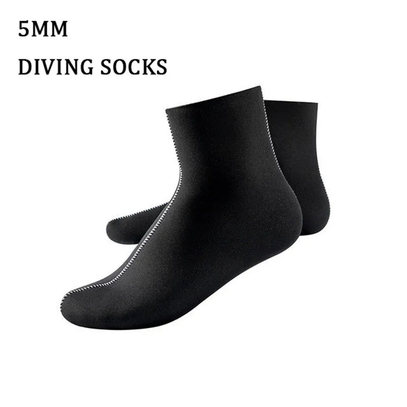 Neoprene Surfing Scuba Diving Socks (3 mm/5 mm)