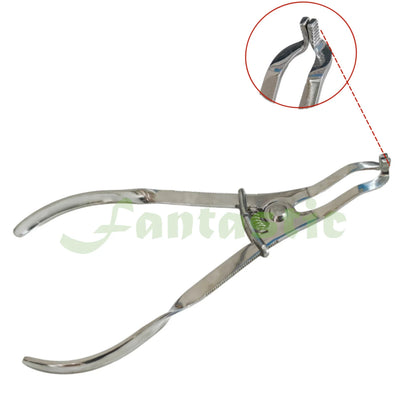 Dental Ring Wedges Clamp Pliers TC Head Instrument Implant Tool