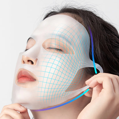 Reusable Women Silicone Mask Face Anti Winkle