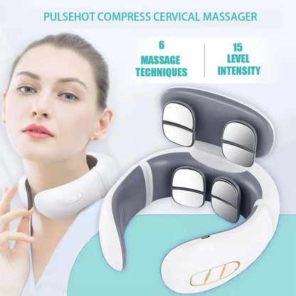Smart Neck Compress Heath Vibration Massager