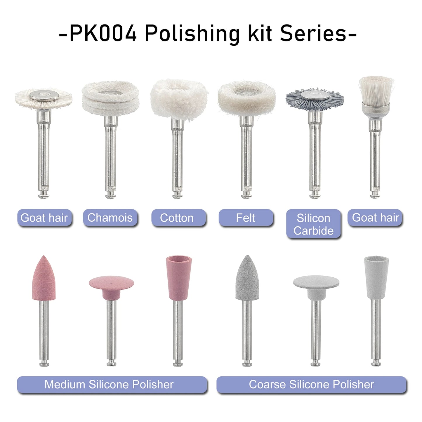 12pcs/Box WellCK Dental Composite Polishing Kit